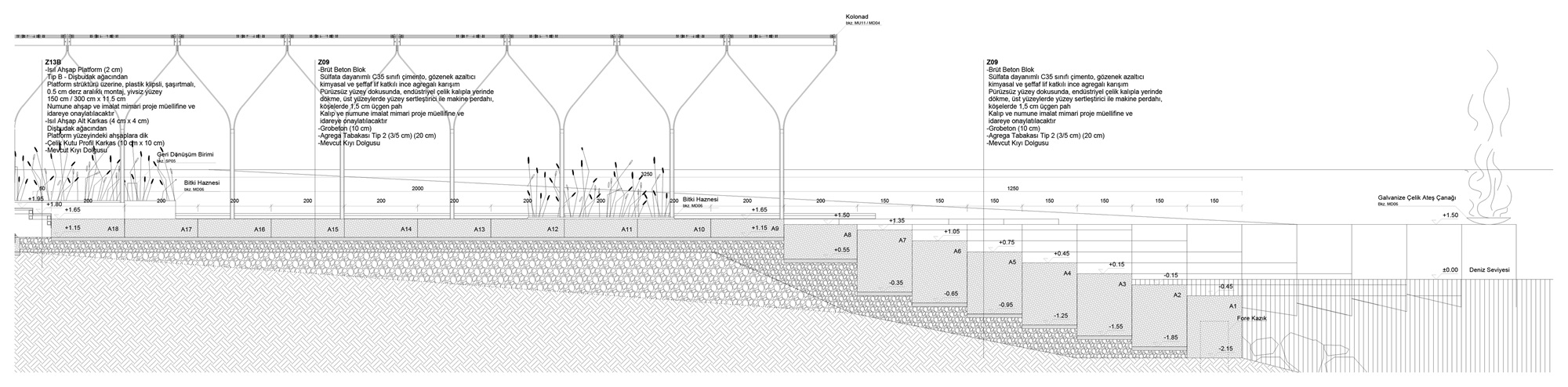 海边的展亭丨土耳其伊兹密尔丨Studio Evren Başbuğ Architects-72