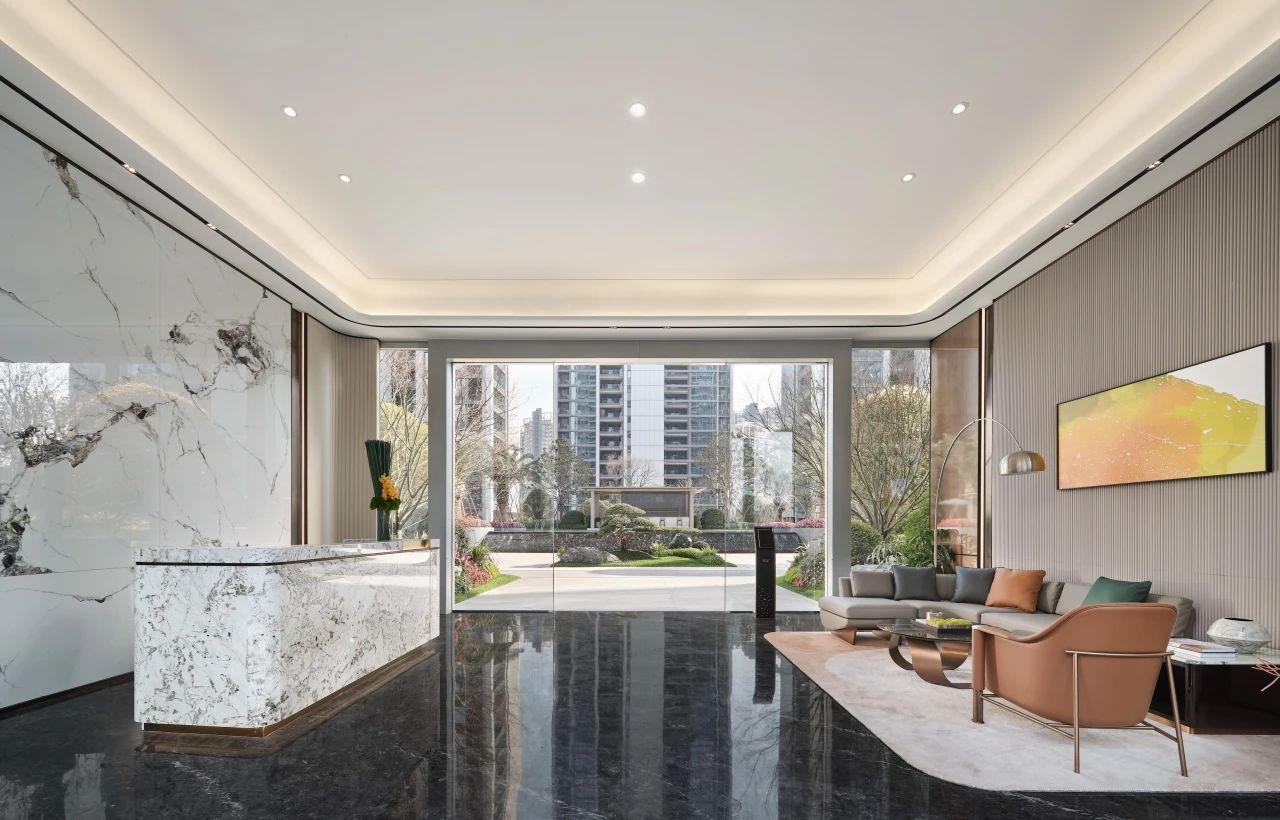 杭州滨江锦尚和品府会所入户大堂丨中国杭州丨ICDL 郑仕樑室内设计-8