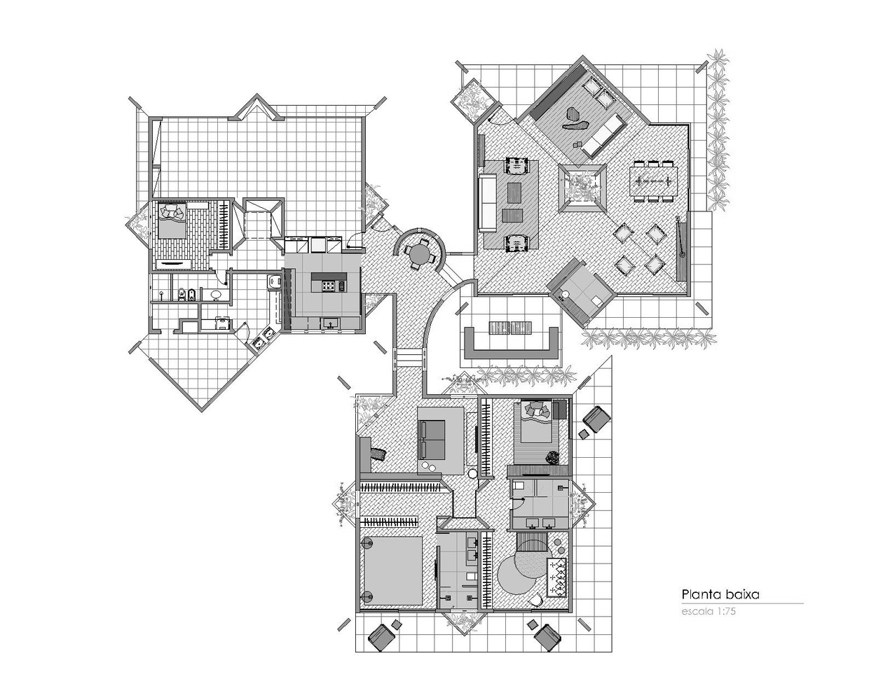 巴西现代主义住宅丨巴西巴西利亚丨Debaixo do Bloco Arquitetura-17