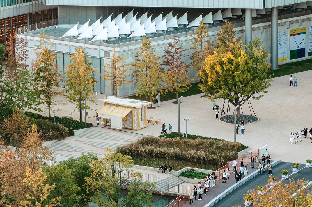 小草棚快闪店Cycle Cycle,杭州 | Space design by F.O.G.建筑事务所设计 - 咖啡店 - 餐厅LOGO-VI空间设计-全球餐饮研究所-7