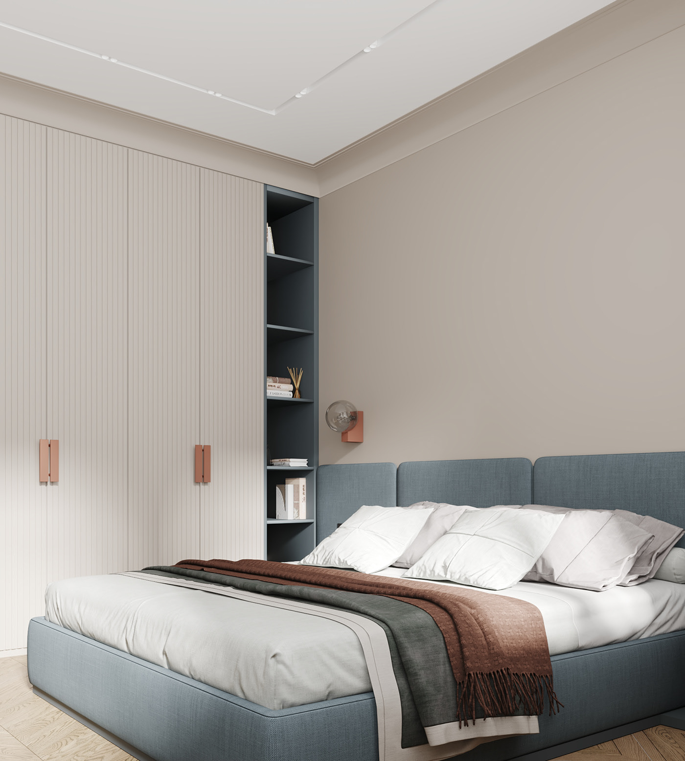 乌克兰基辅小空间公寓设计 很精致-17