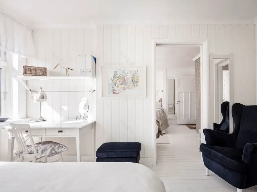瑞典乡村白色装饰风格-- 船长之家及迷你客房-23