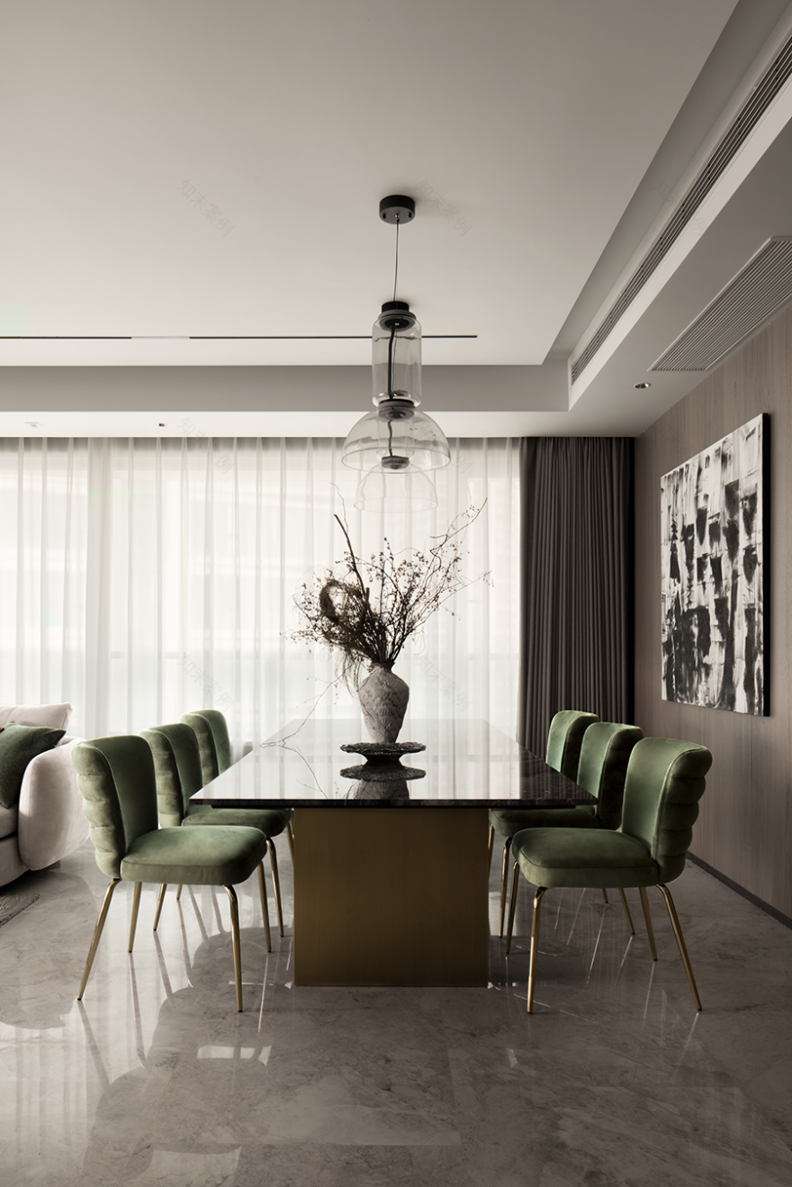 300㎡简约私宅设计丨中国重庆丨七屿设计-25