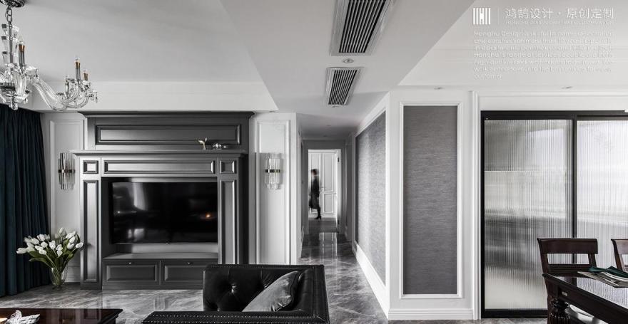 140㎡美式浪漫空间设计-2