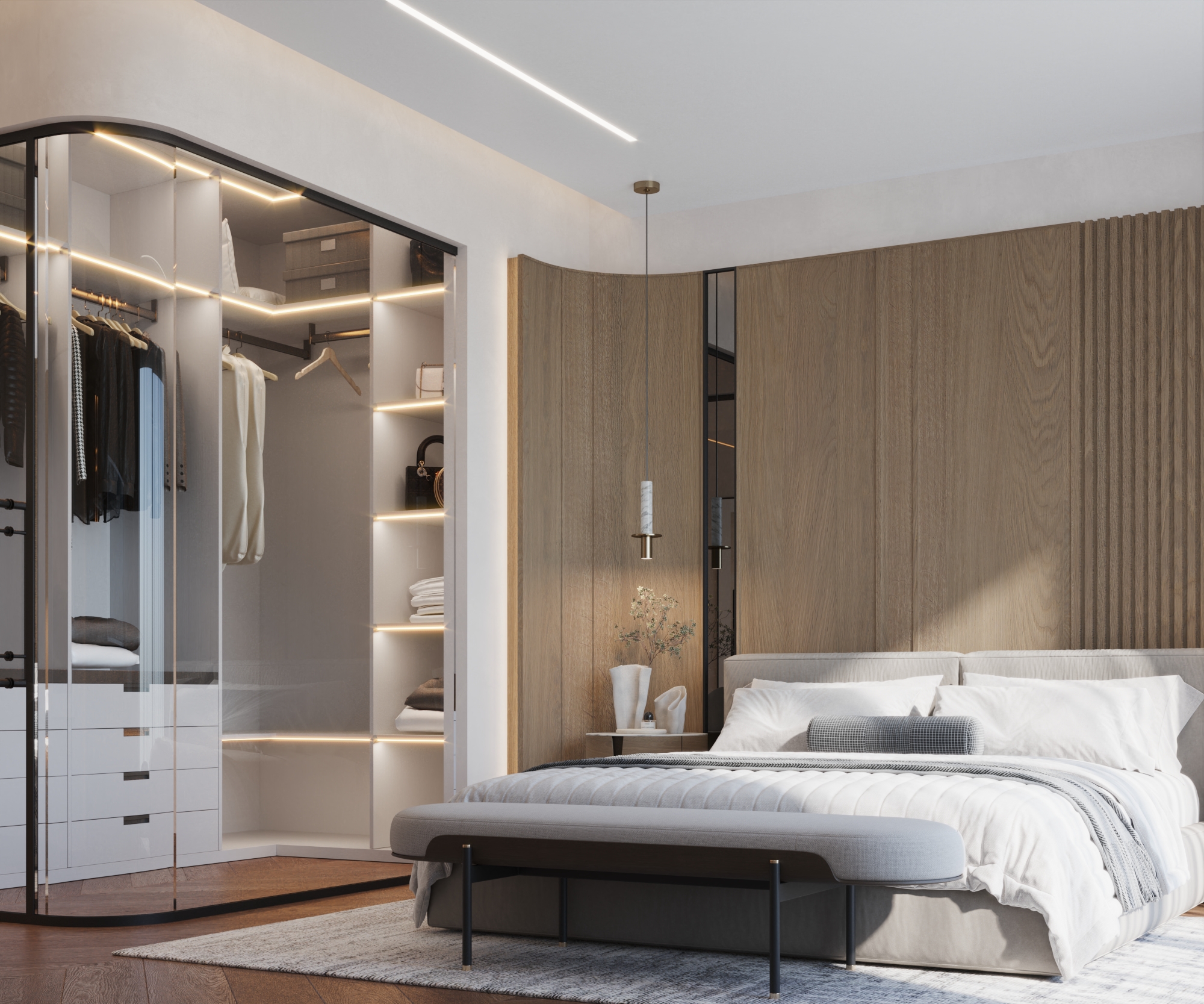 棕榈山主卧室-6