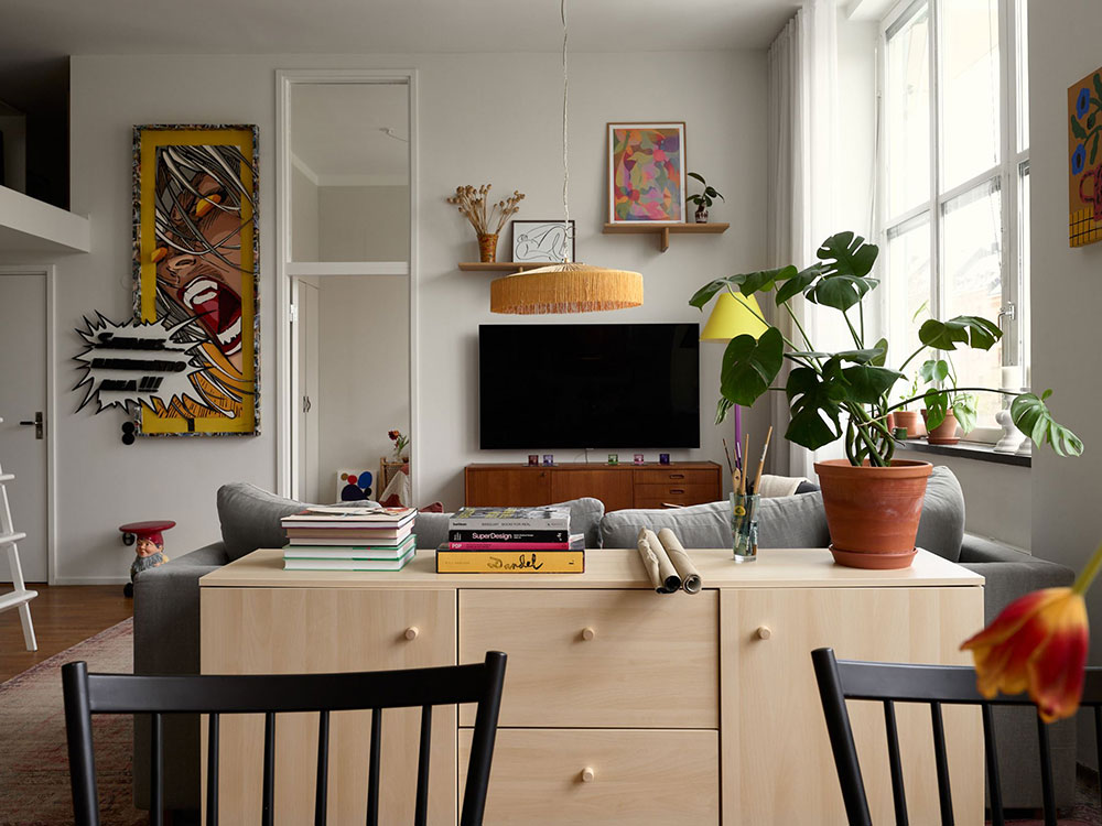 斯德哥尔摩前邮局改造的活力阁楼公寓-13