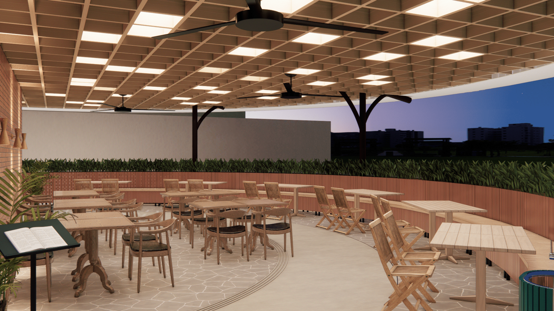 印尼餐厅室内设计丨印度丨Burhan Poetra-9