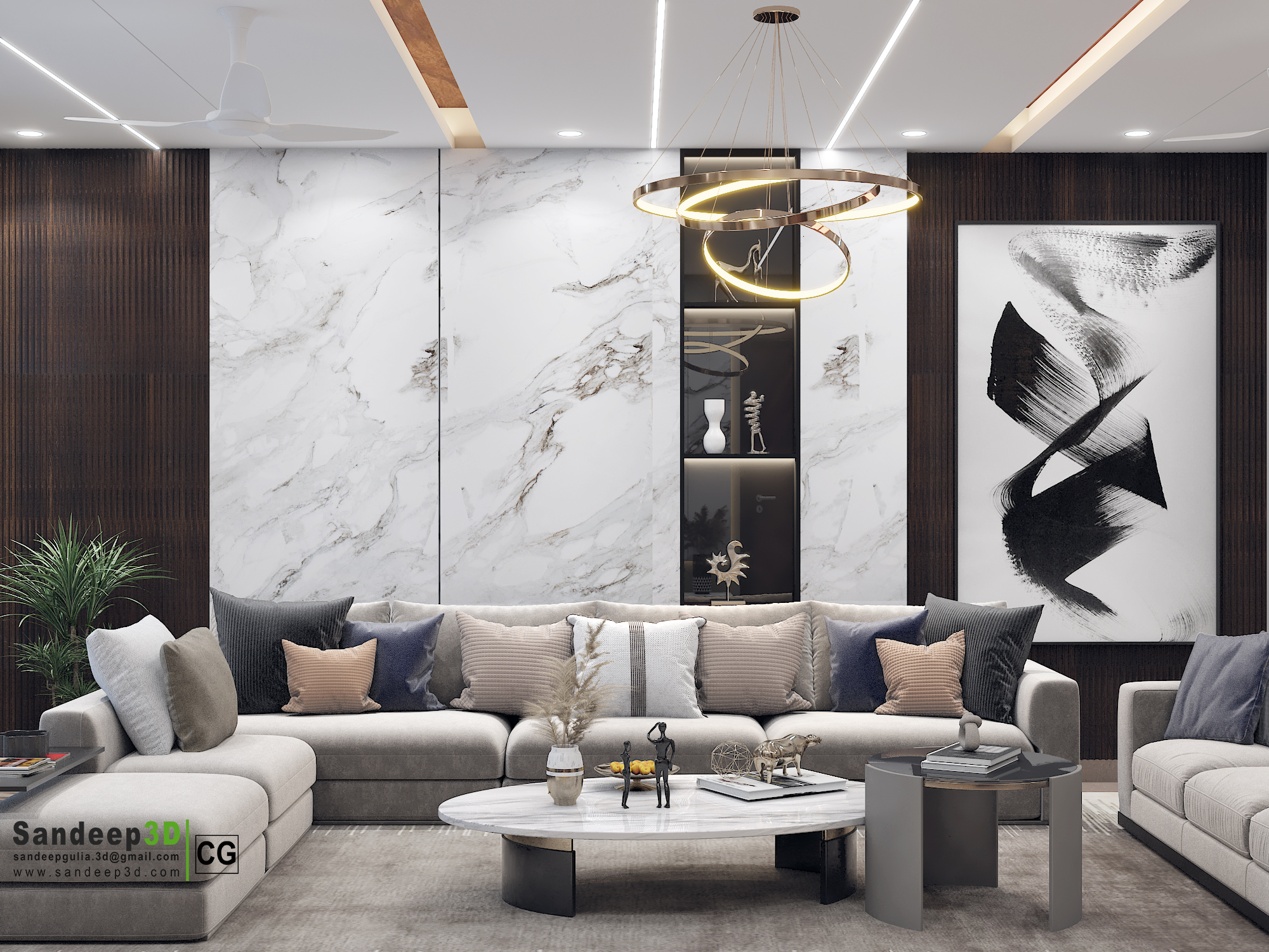 起居和休闲区-13