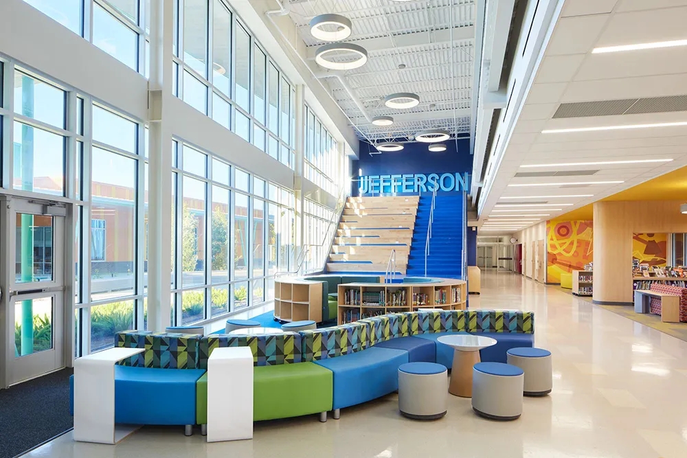 美国Jefferson Terrace Academy校园丨美国巴吞鲁日丨Grace Hebert Curtis Architects-16