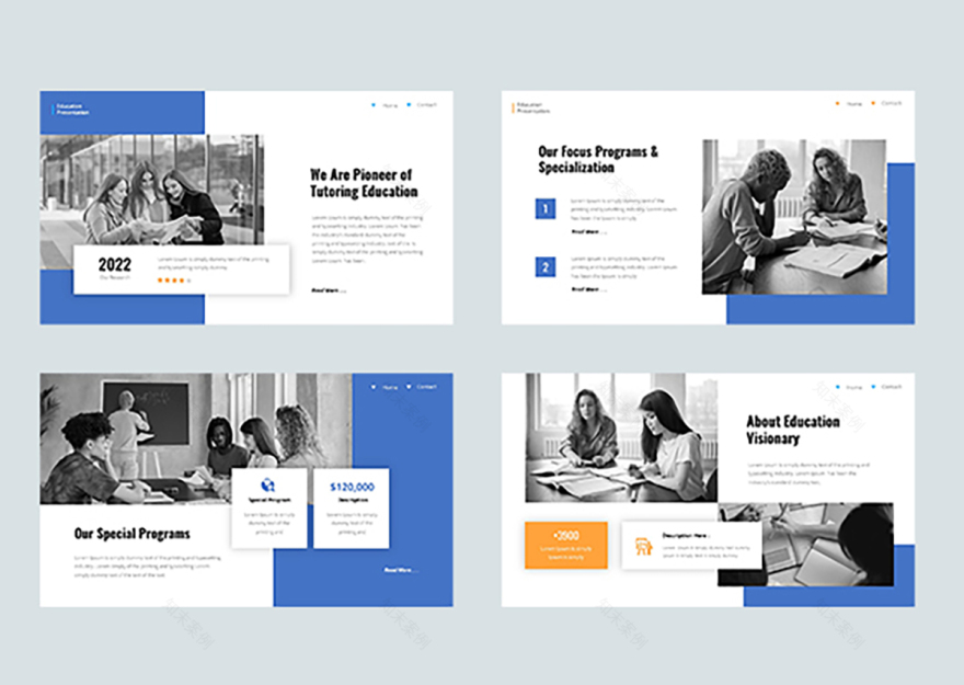 教育演示文稿模板-5