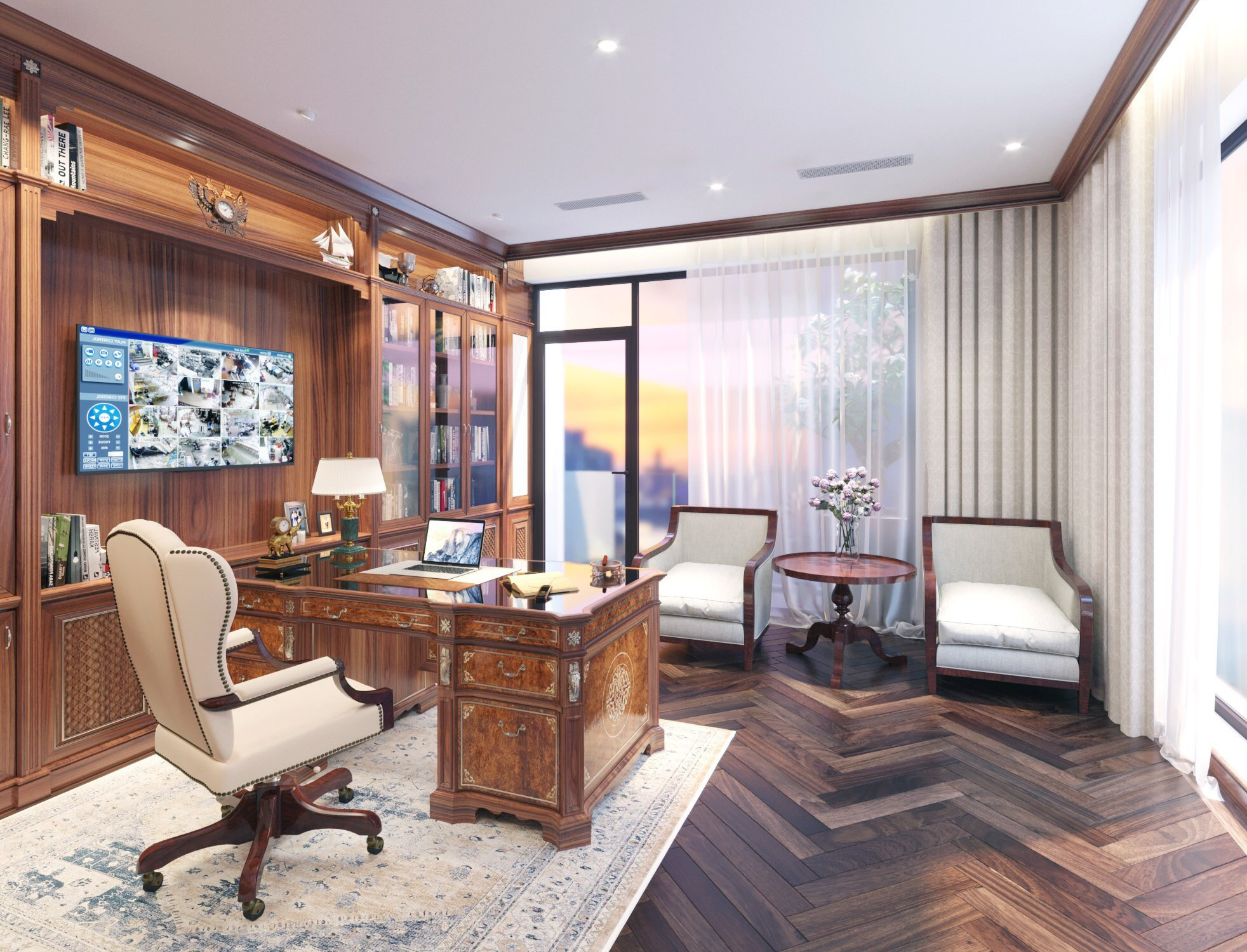 Full inteiror design of a town house in Sai Gon Vietnam-21