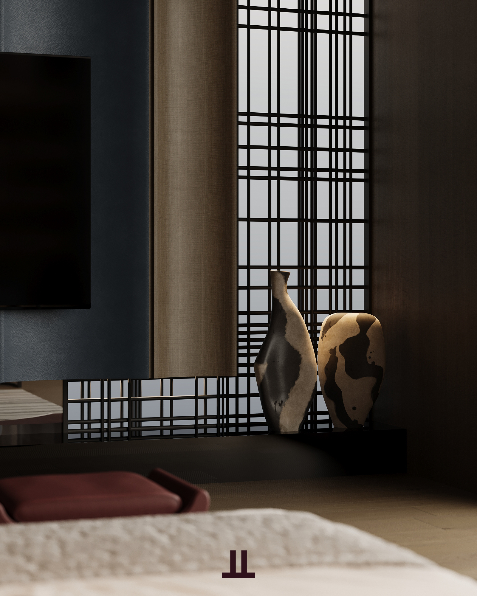 Luxury master bedroom suite design-11