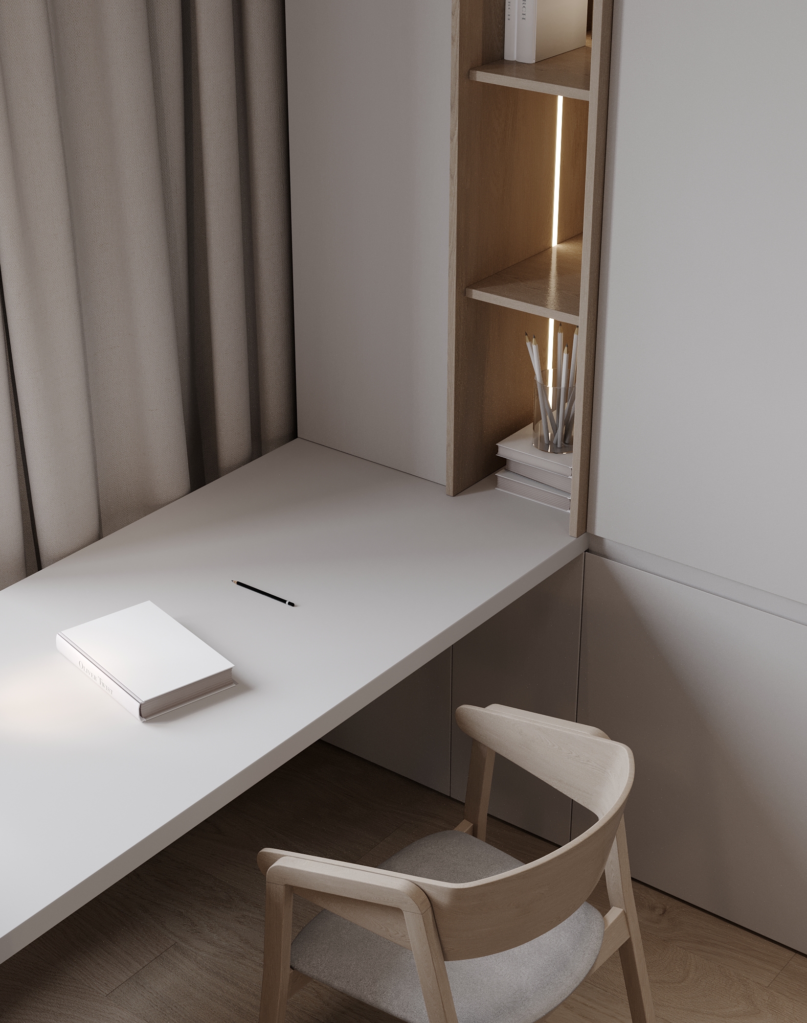 ЖК:Александровский 公寓室内设计项目丨俄罗斯车里雅宾斯克丨Ananev Architects-112