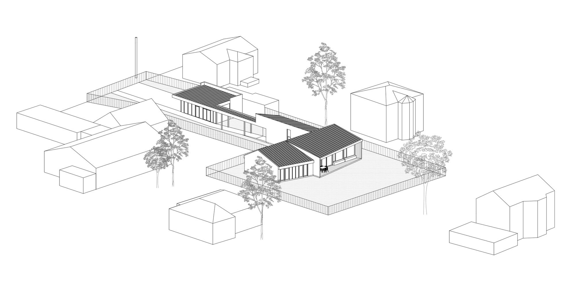 House With Four Roofs / GAISS-12