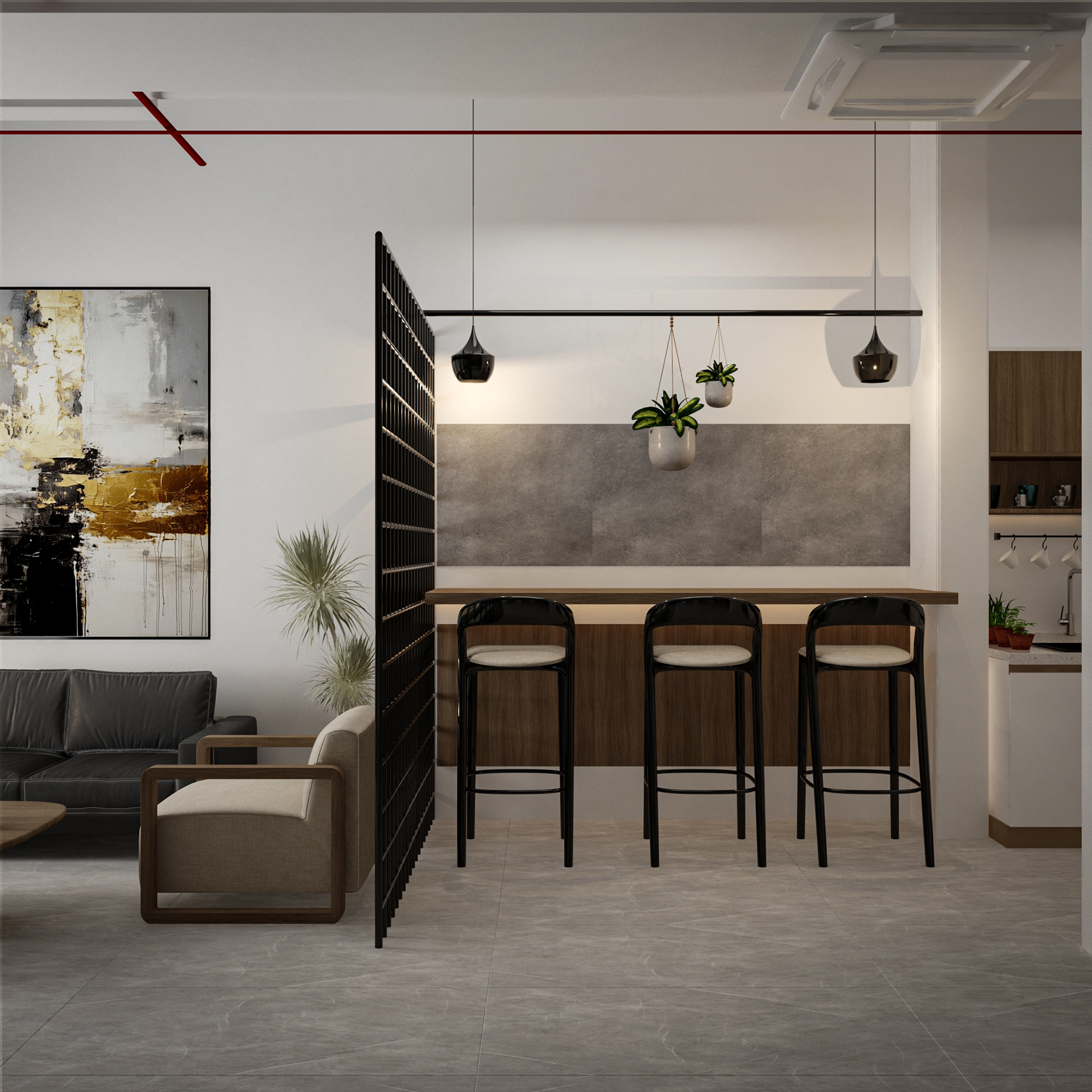 运输公司室内设计项目丨沙特阿拉伯丨Eman Marzouk-9