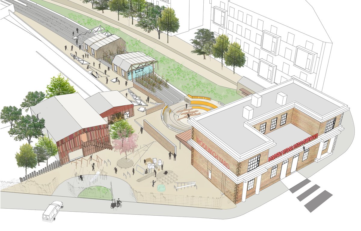 North Woolwich Station改造项目丨United KingdomLondon丨Erect Architecture-3