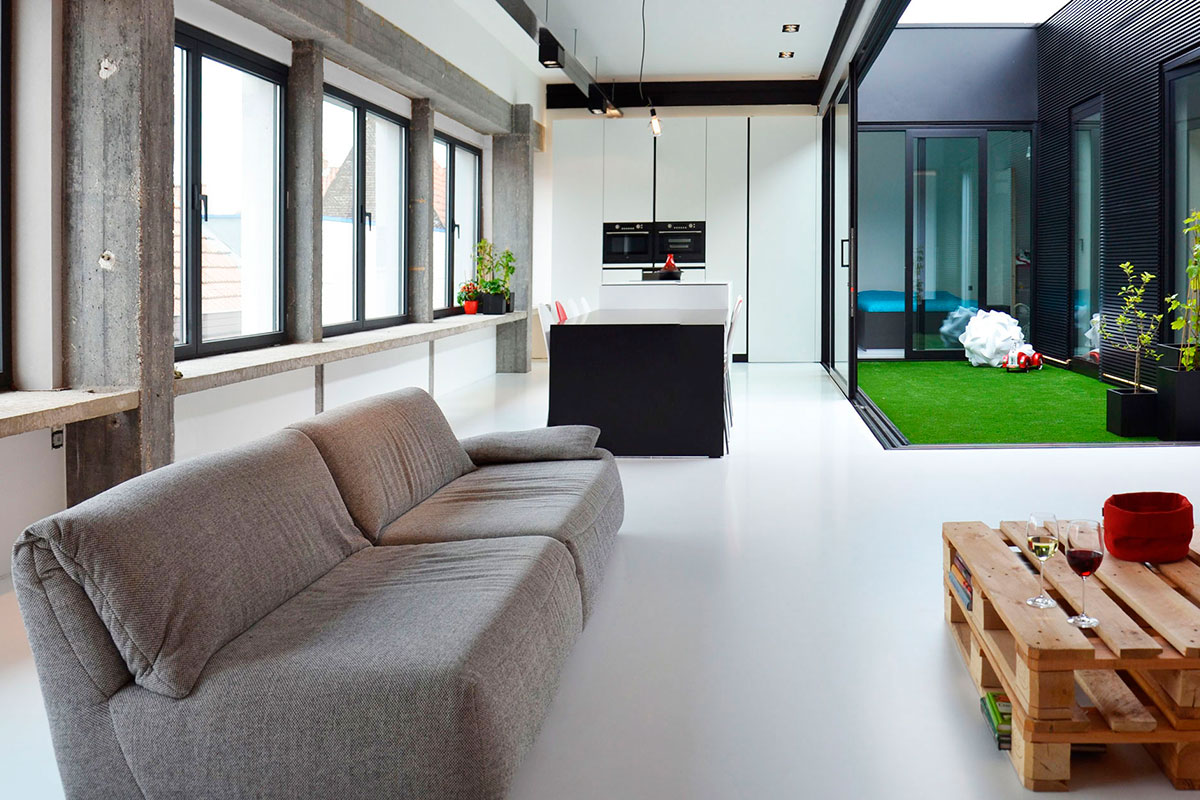 精英公寓的震撼阁楼项目丨比利时丨比利时Aeon Architecten建筑公司-22