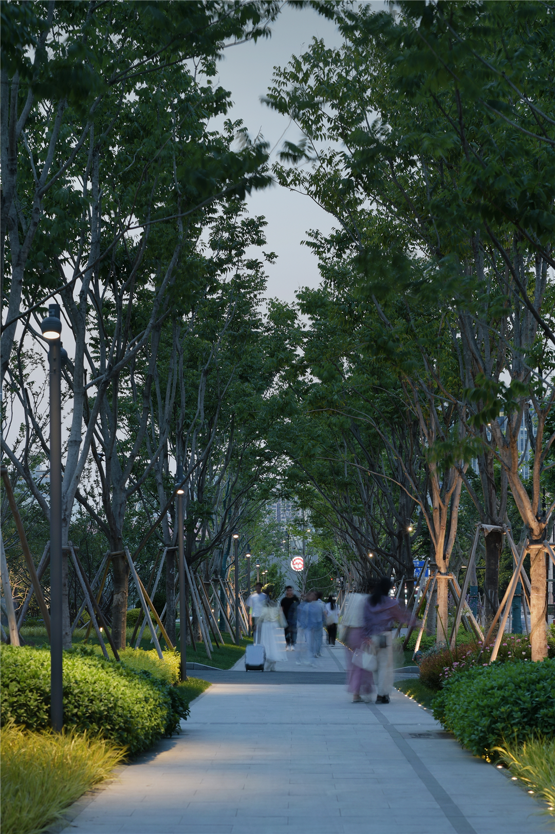 境作|桂林公园地铁站绿地焕新，“15分钟美好生活圈”推窗见绿-136