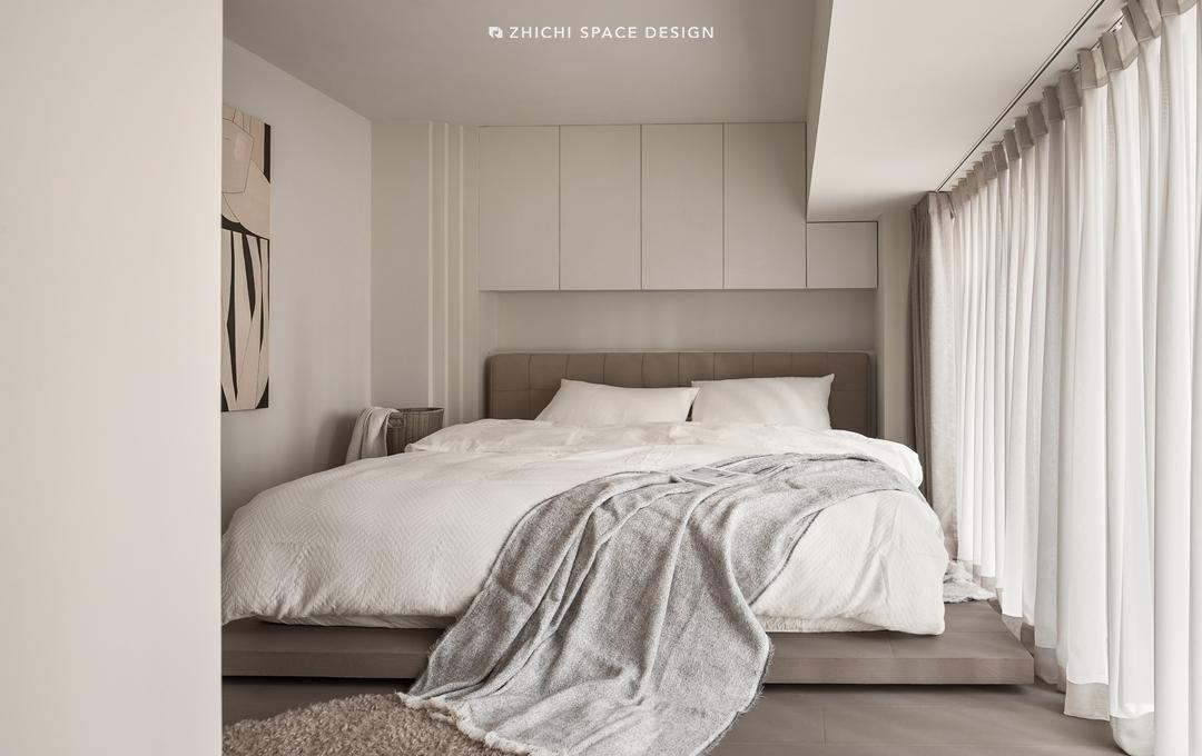 武汉咫尺设计︱藏于繁华都市中的白色极简盒子-51