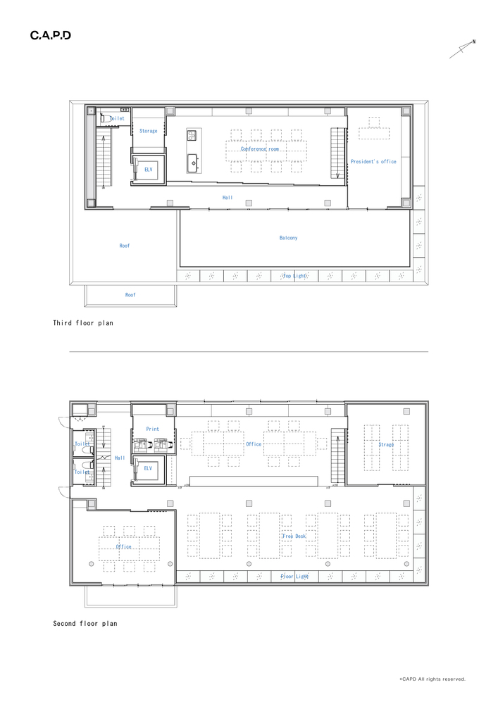 日本住宅区和谐办公建筑-47