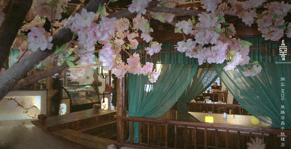 微尘空间设计事务所打造江南风情楚膳居餐厅-46