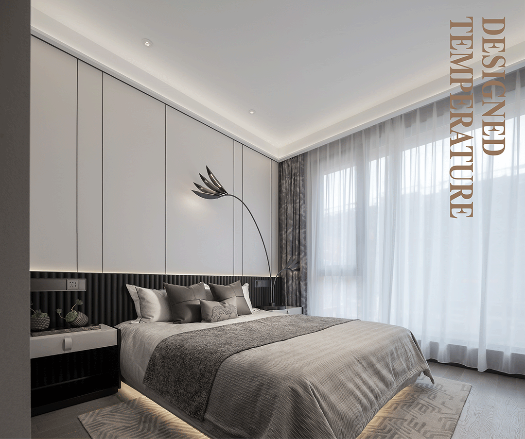 杭州龙湖丰收湖大平层样板间丨中国杭州丨北京靳朝晖设计有限公司-50