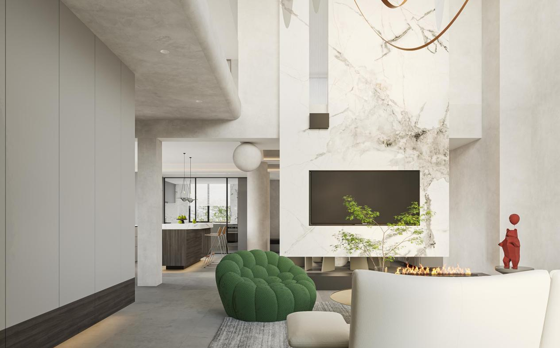 别墅现代简约之家丨中国厦门丨厦门磐石空间设计-33