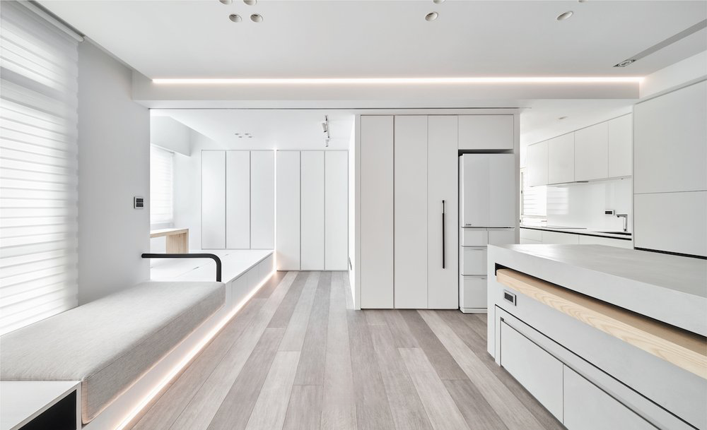 不定义空间的多功能小宅，62㎡旧房改造 | 虫点子新作-39