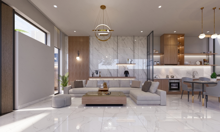 Open Sanctuary House | Living room open space-7