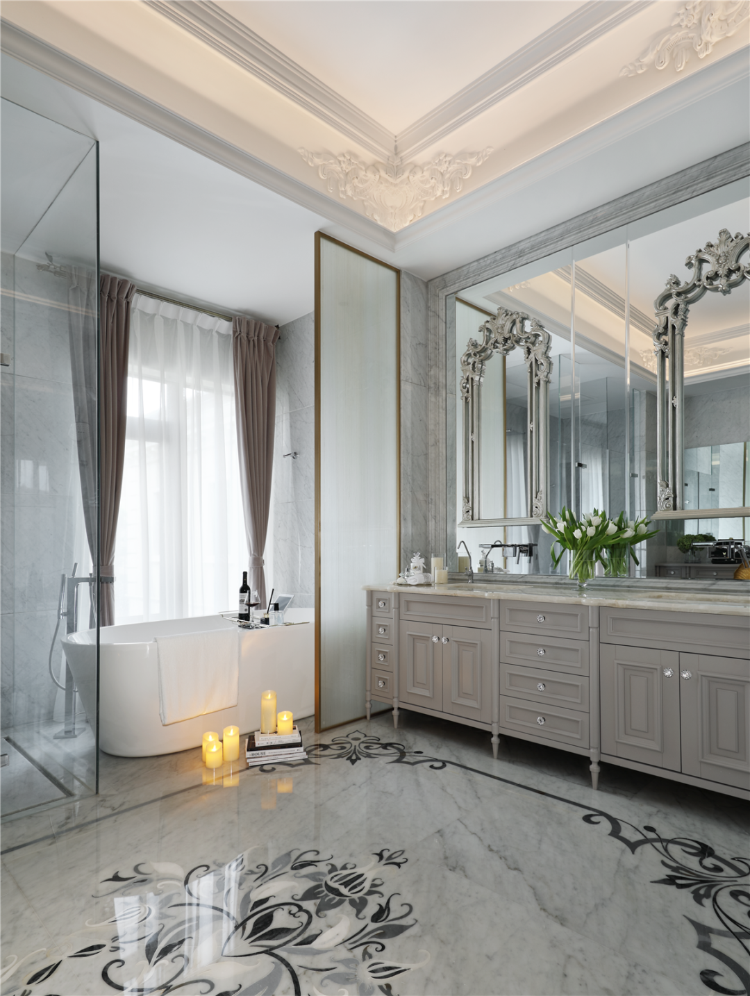 1600㎡法式奢宅，演绎浪漫艺术传奇-46