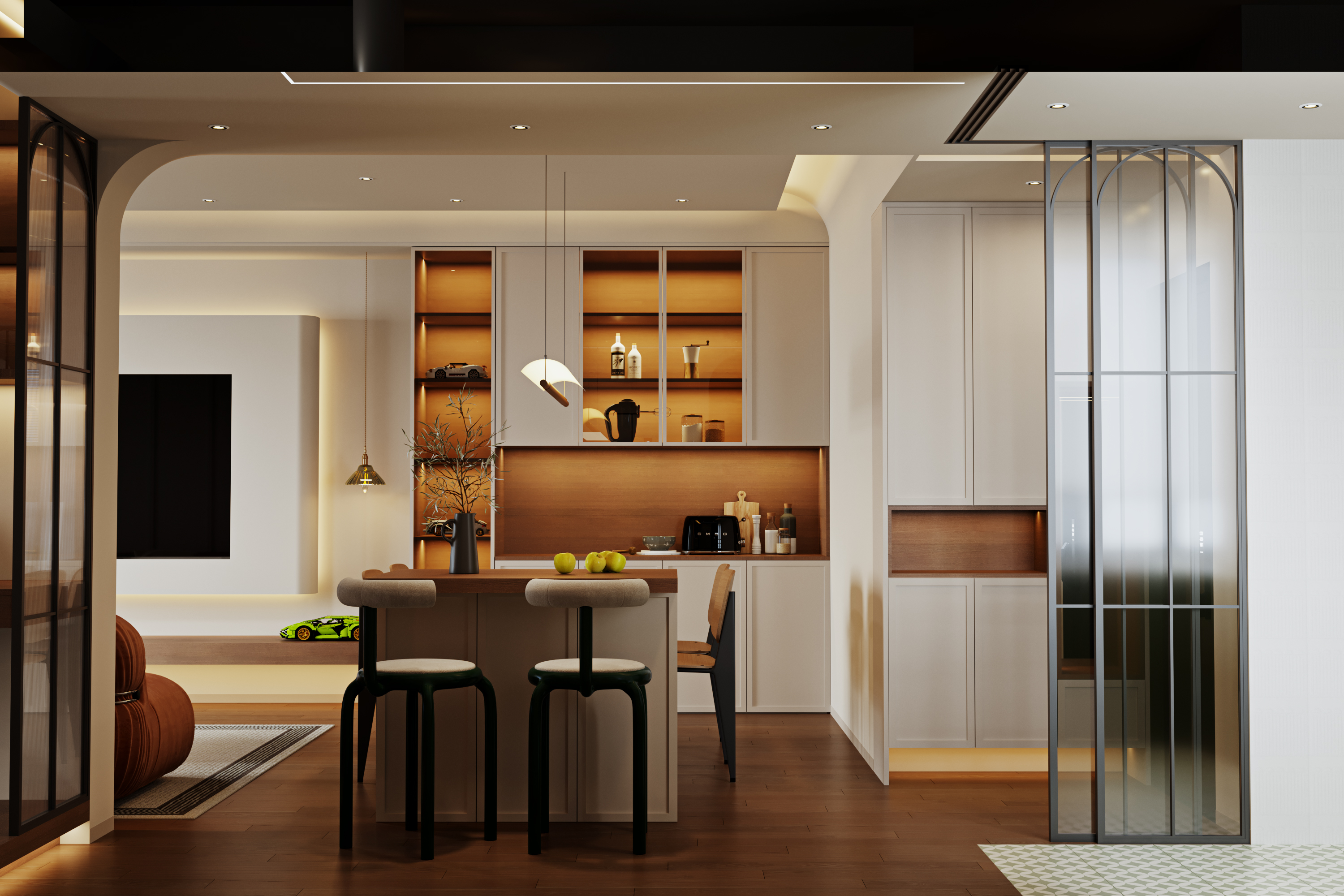 深圳如愿设计：演绎法式慵懒度假风，浪漫至死不渝！-0