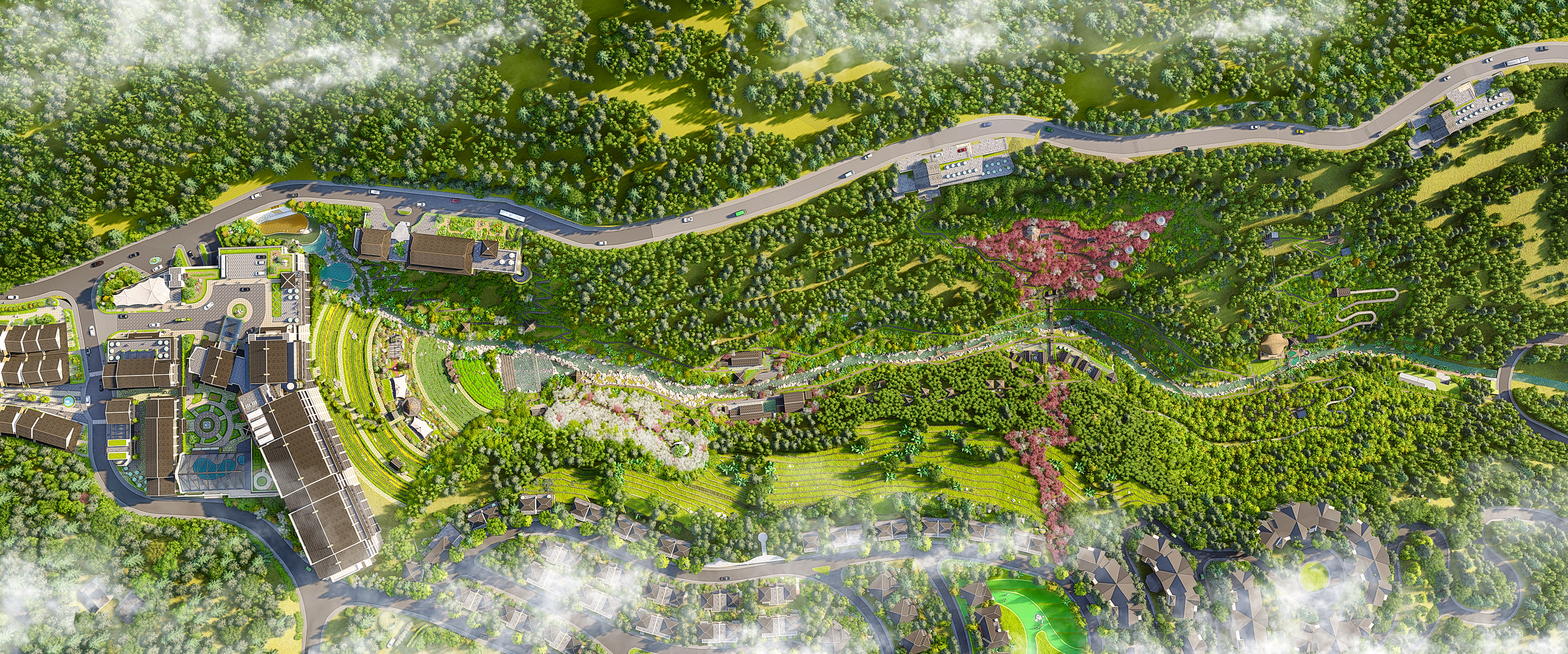 Flower Stream Landscape Design-16