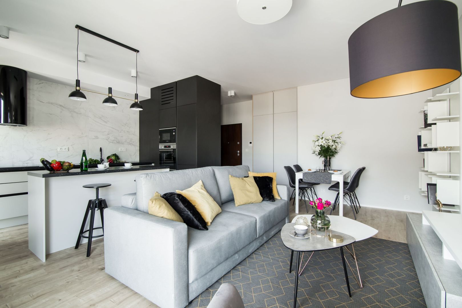 50平公寓室内设计项目丨波兰华沙丨KODO Projekty i Realizacje Wnętrz-5