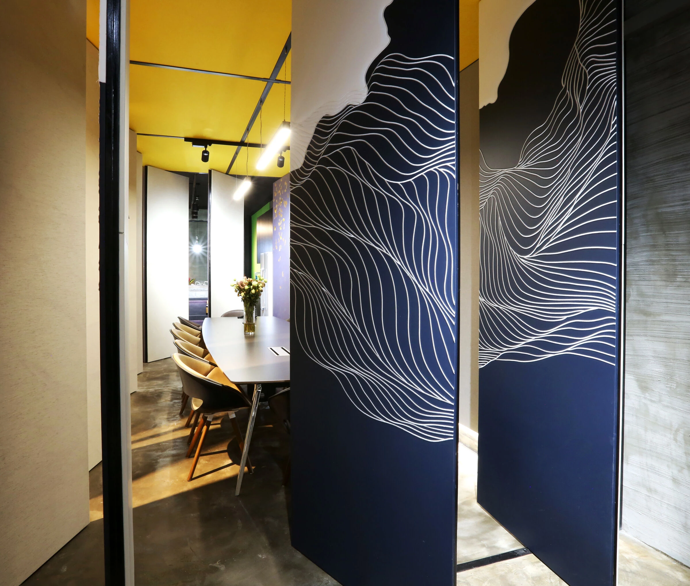 新加坡高端面料展示厅，RSDS 建筑师的工业风设计-10