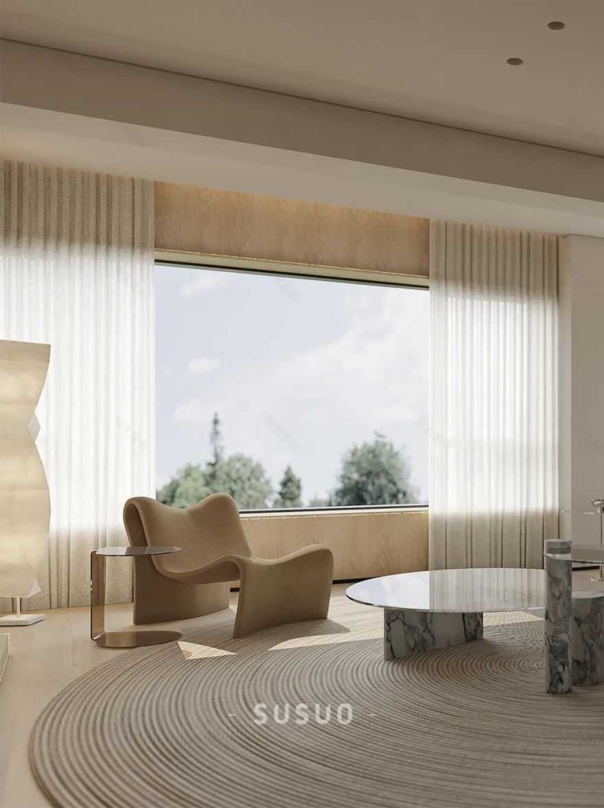 薄荷氧吧 · 昱湖壹号私宅的轻盈与繁星丨素说设计-1