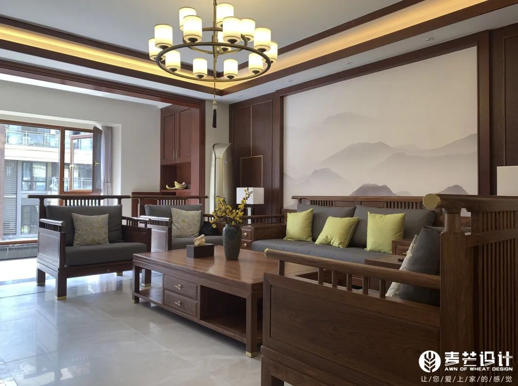 260㎡中式复古风,温润而独特-4