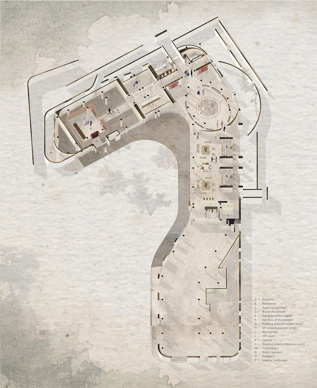 西安莱安万莱逸宸售楼处丨中国西安丨水相设计-1