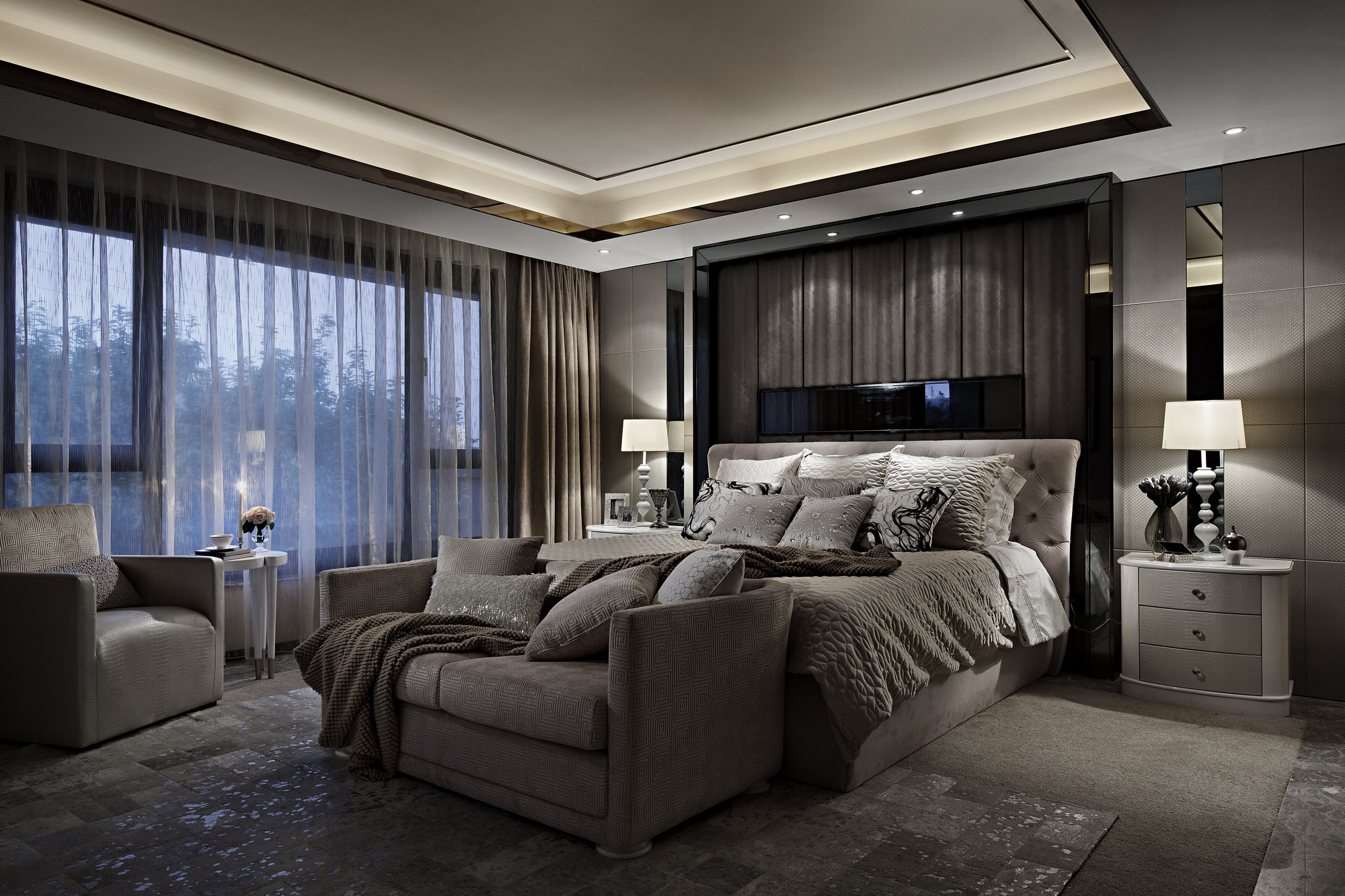 豪华别墅 现代风格重庆万科城LP别墅-6