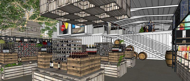 跨境商品体验中心改造设计-107