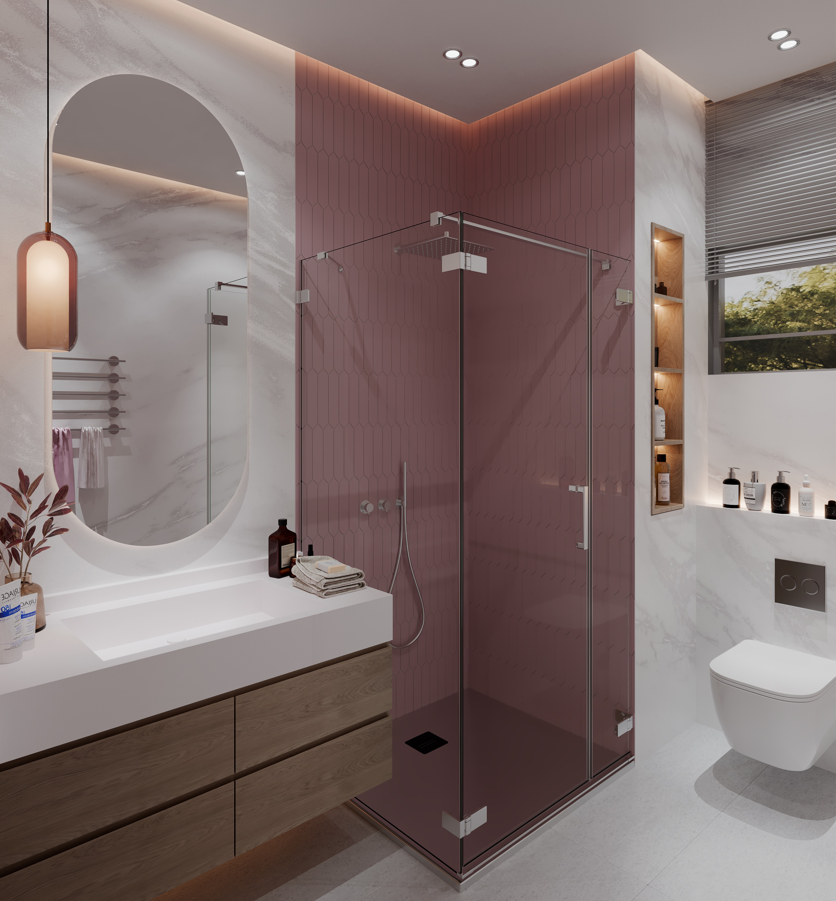 别墅双床儿童卧室-17