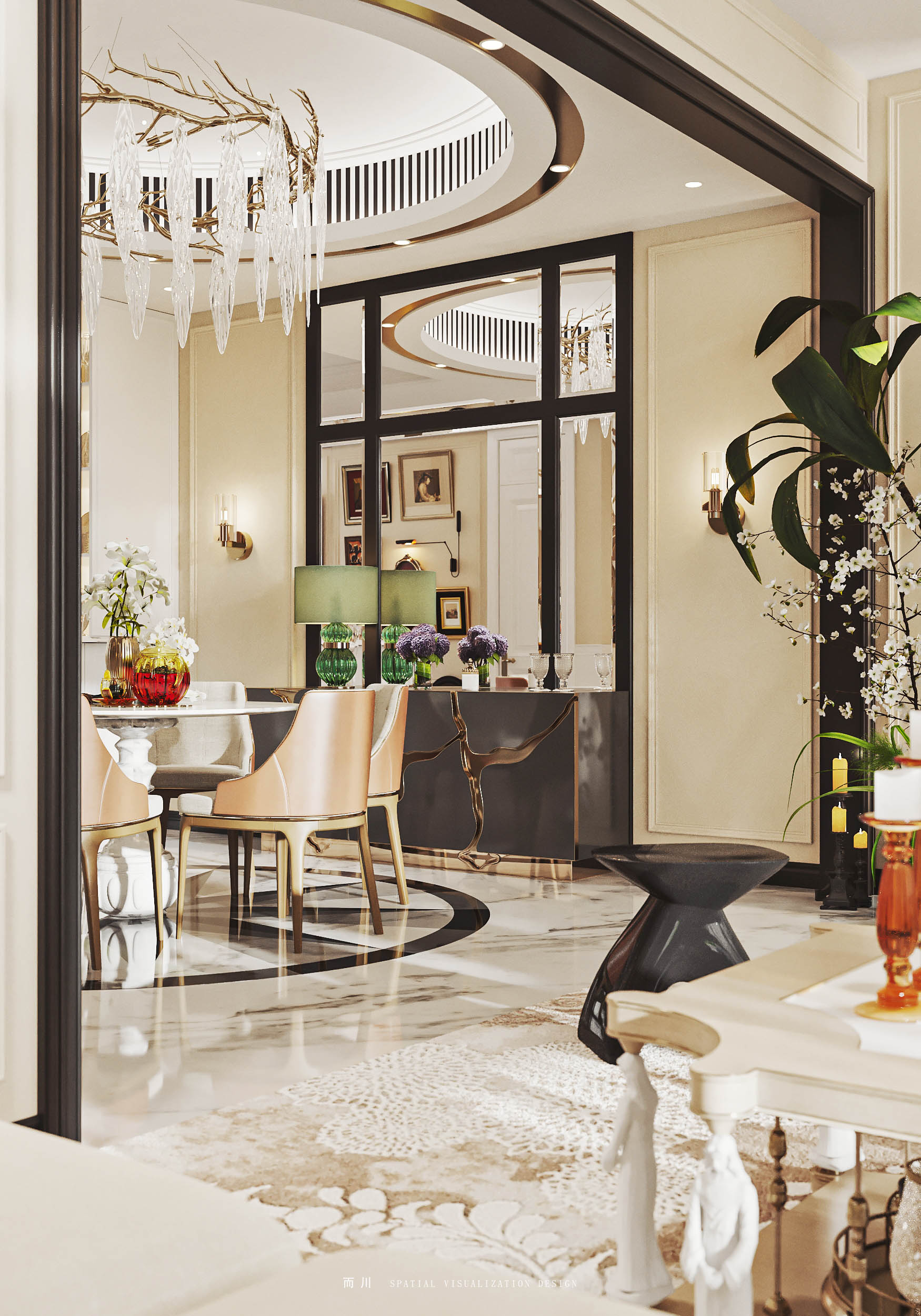 现代意式丨魔方空间设计-15