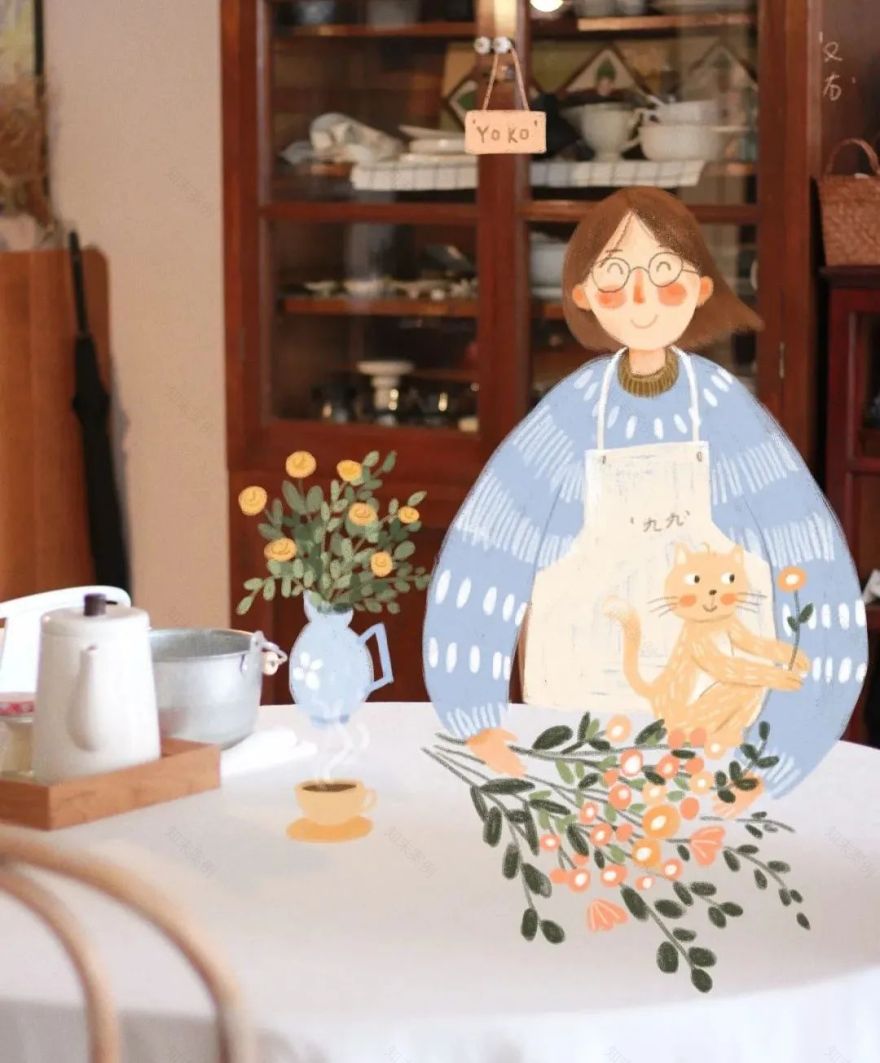 80㎡小屋的魔法生活 · 插画师的家充满创意与温馨丨中国沈阳-74