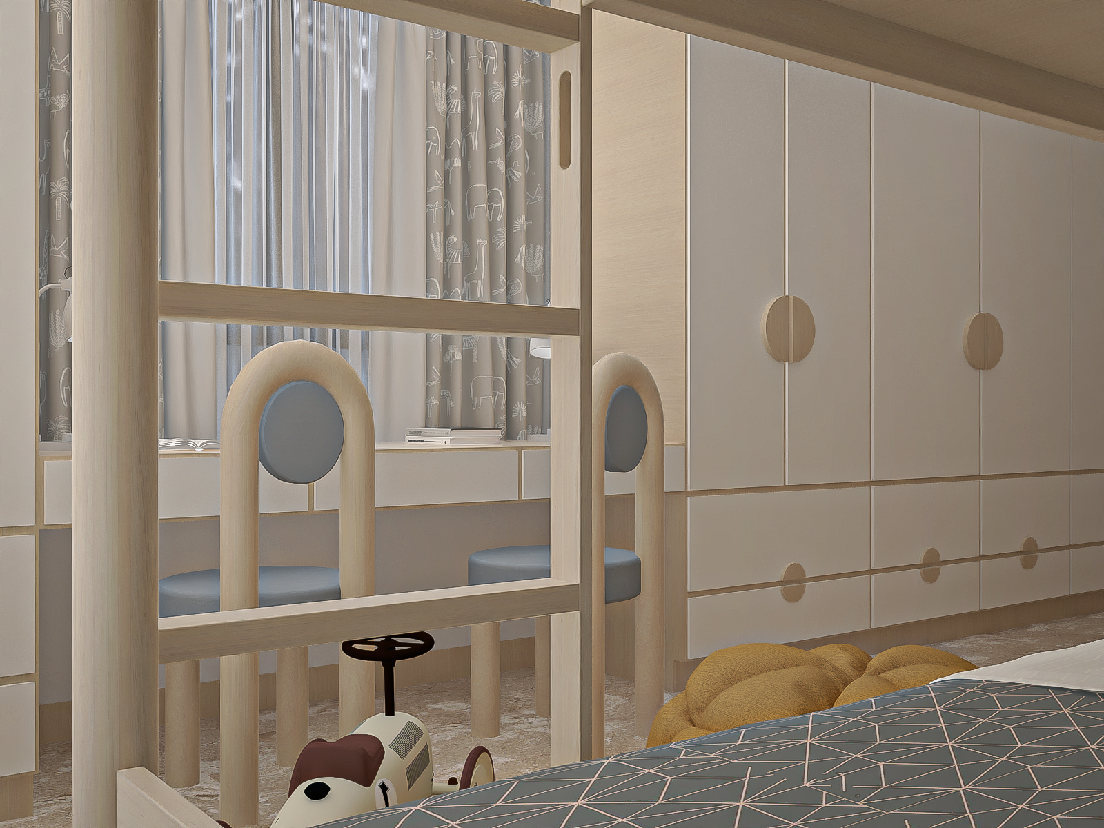 KIDS ROOM + TOILET 设计-10