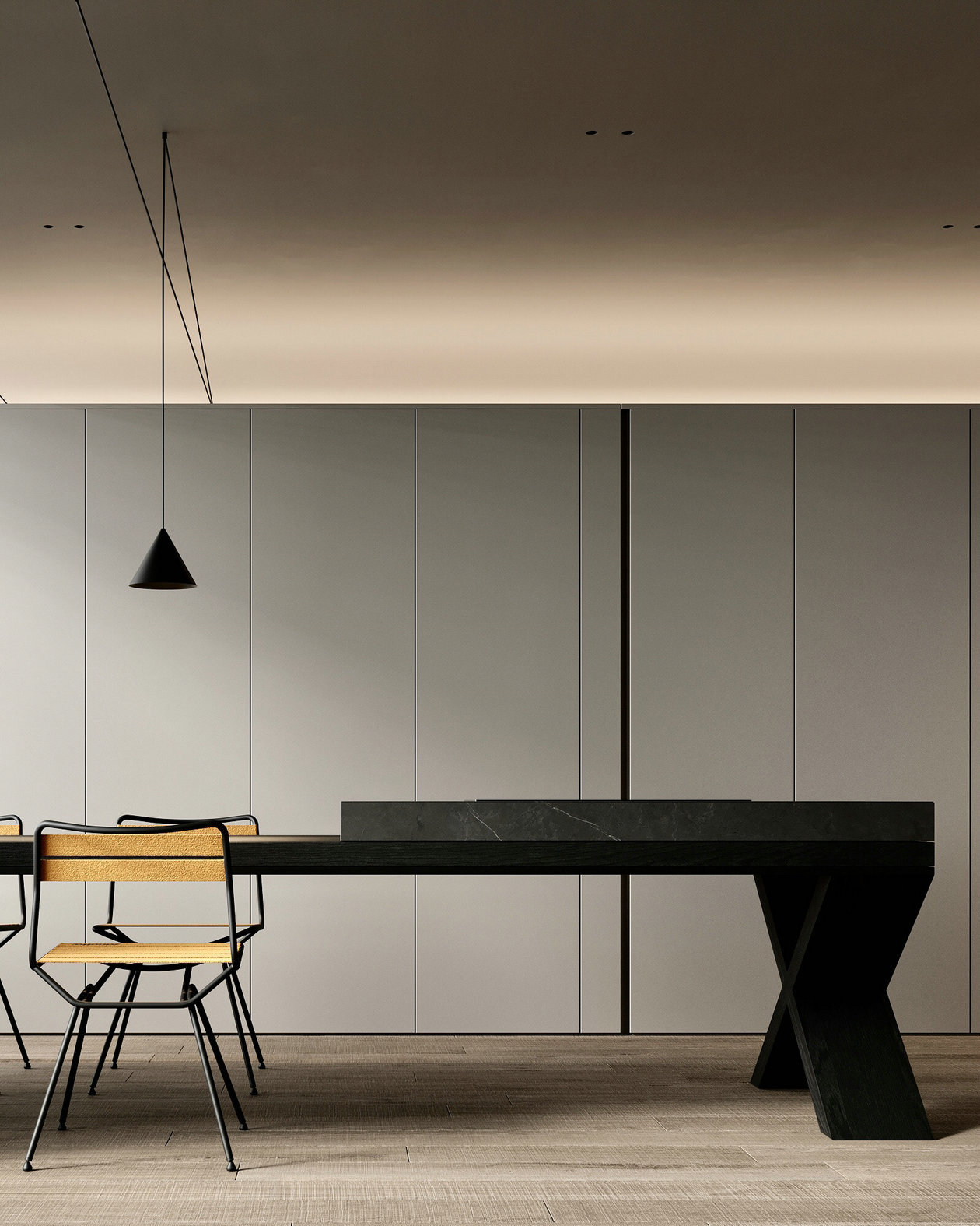 极简高级灰住宅设计-14