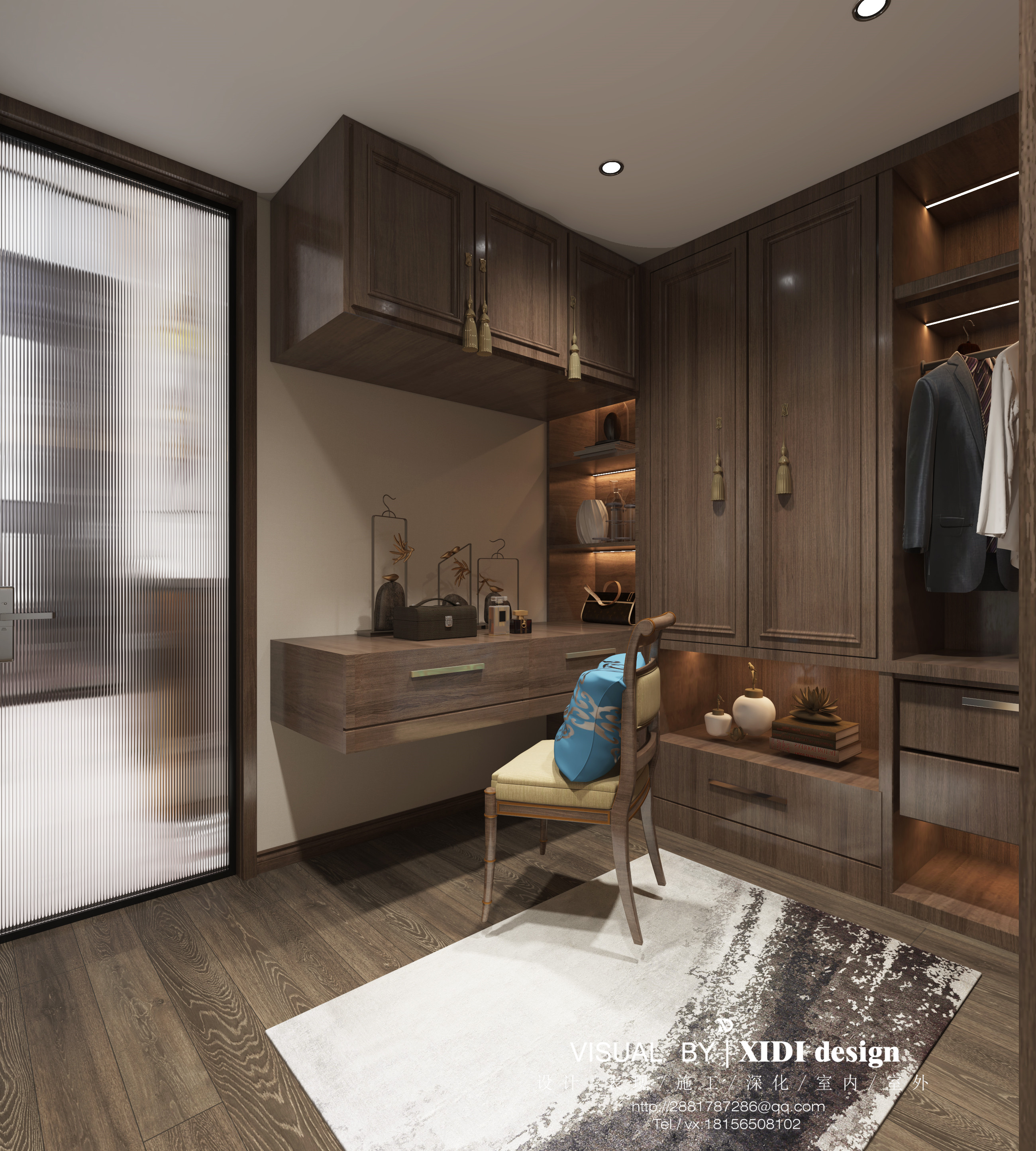 芳桂园沈总雅居，新中式样板间-5