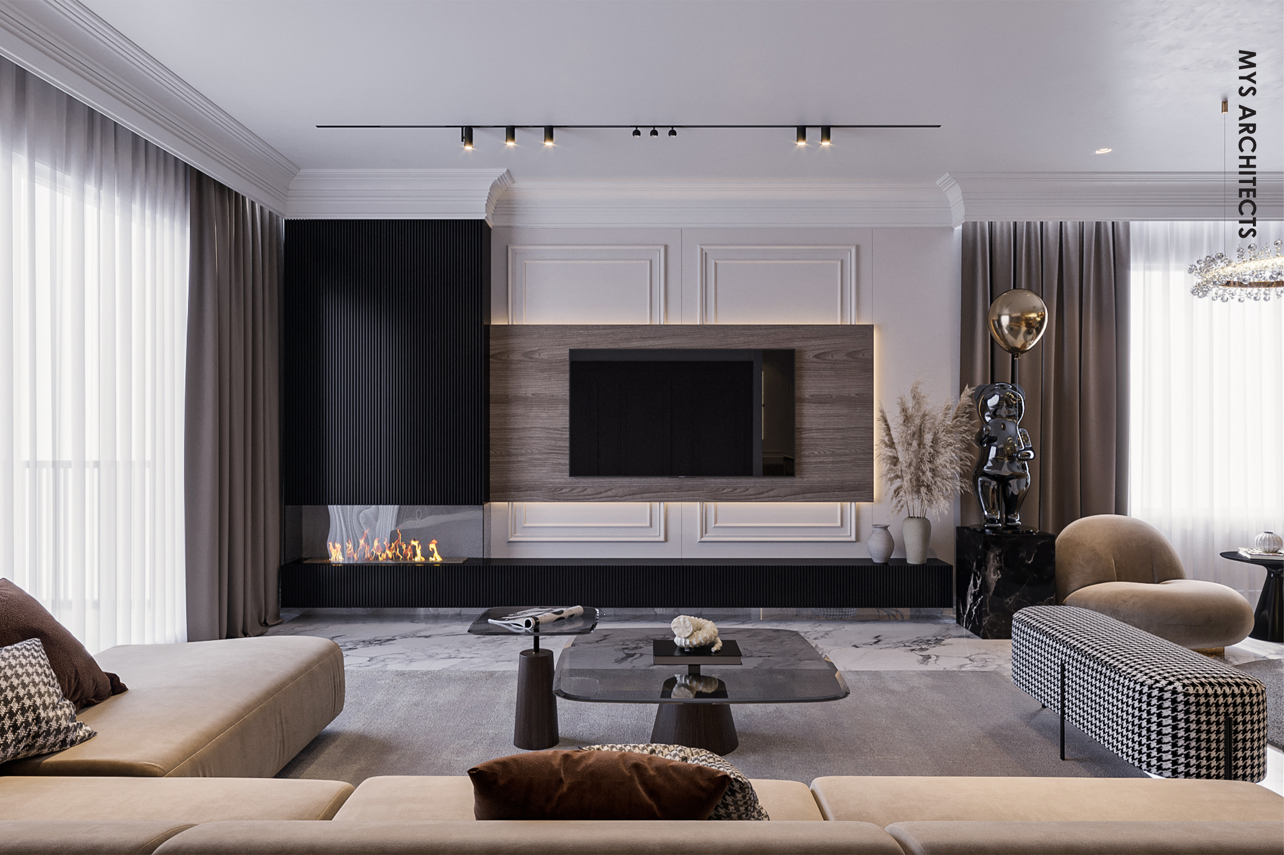 镜面反射度·私人住宅丨EgyptCairo丨MYS Architects-15