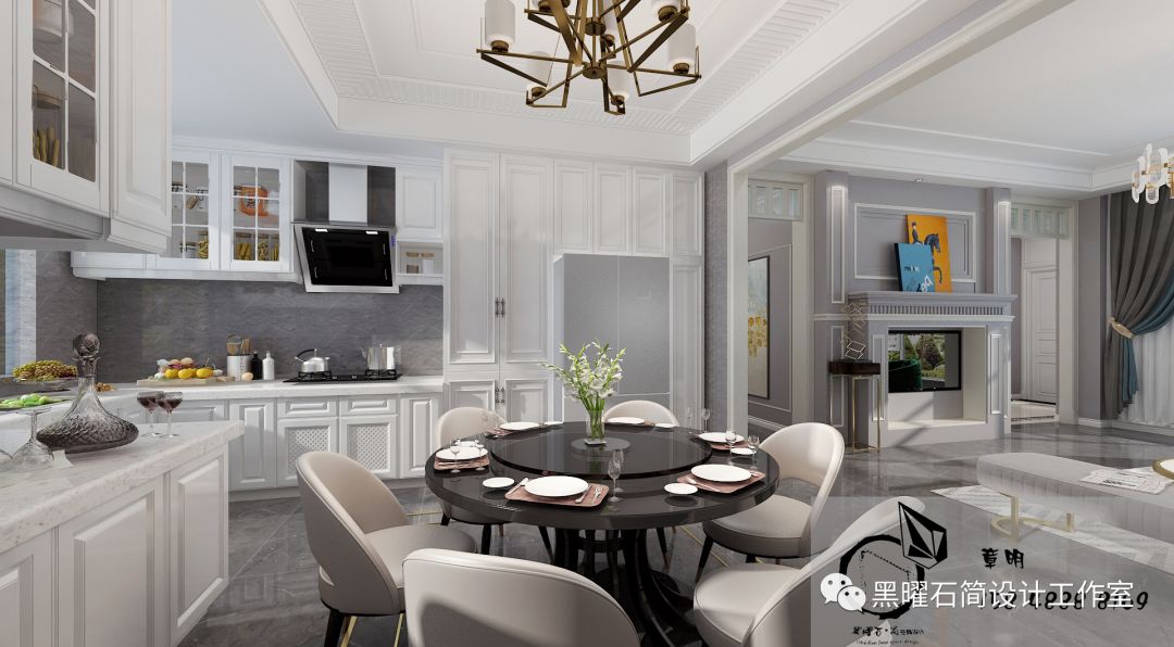 三代同堂共享天伦，美式轻奢幸福之家-32