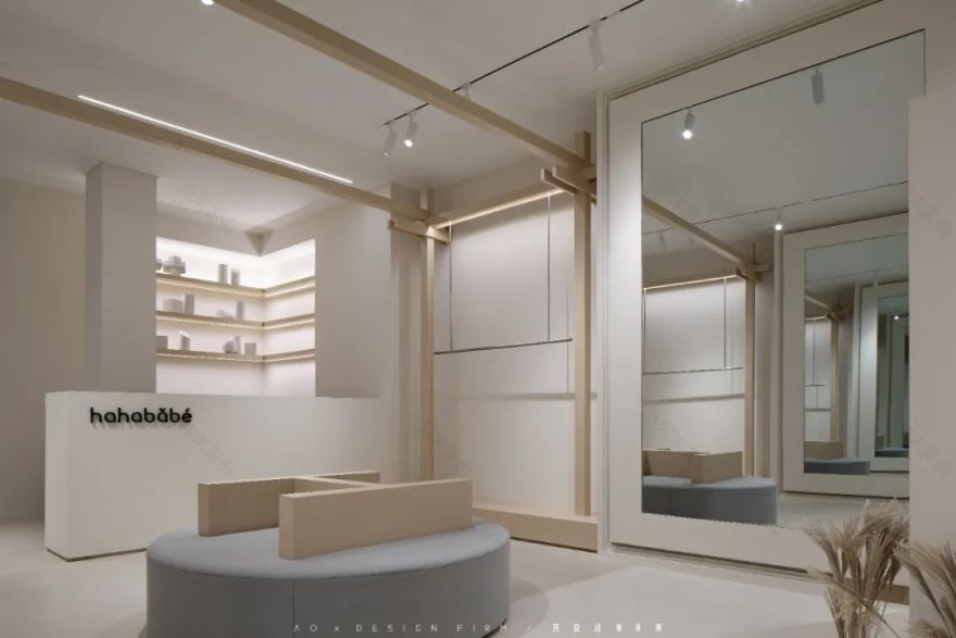 打破重组构建新秩序,南京 100㎡童装店设计展示创新空间美学-76