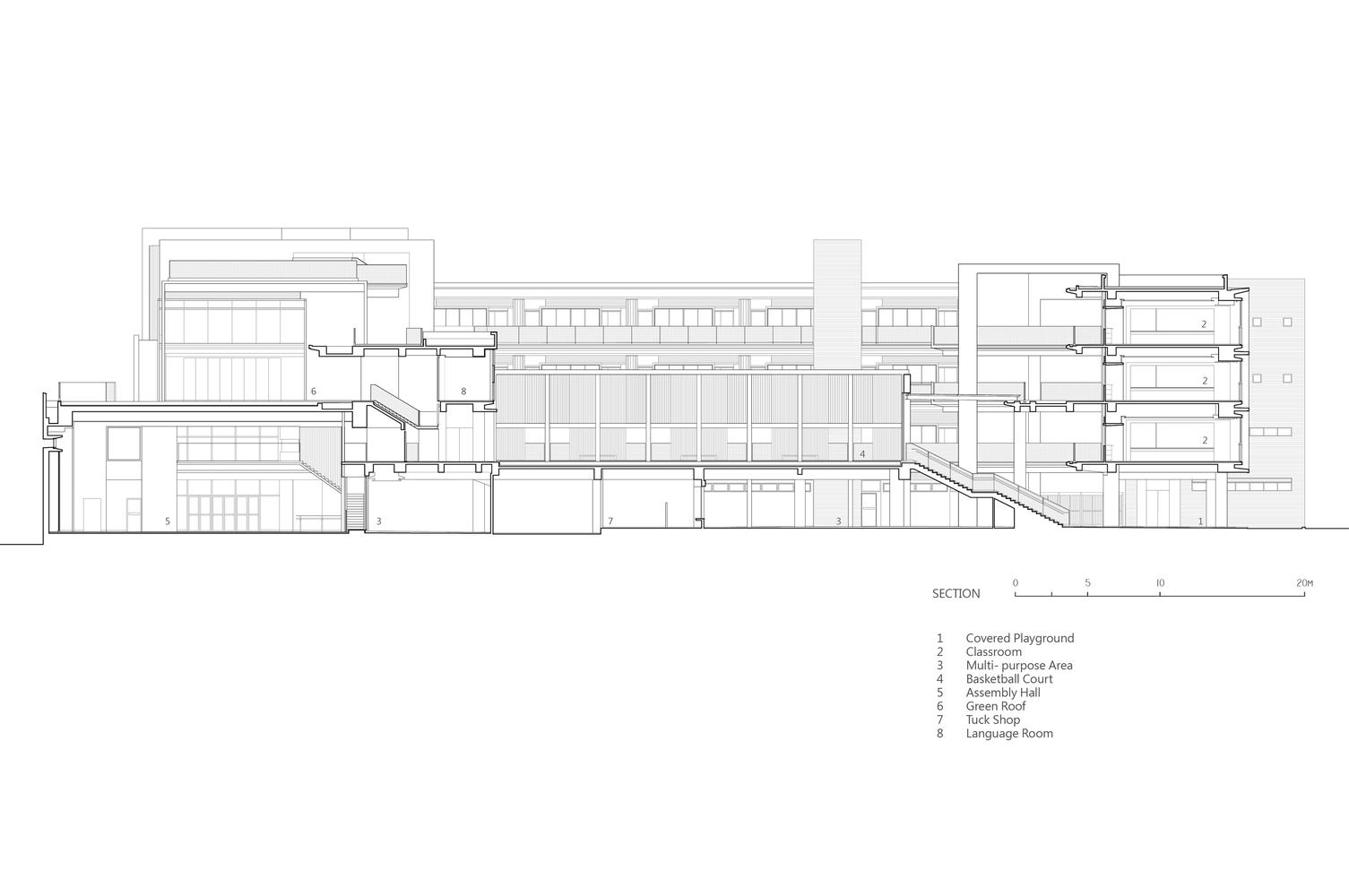 香港 Kai Tak 小学校园设计,诠释传统与现代-35