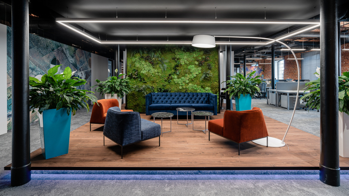 波兰Łódź的 Clariant 办公室 - 工业风与环保元素的完美结合-12
